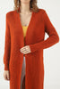 Women's Knitted Maxi Cardigan by Memnu - MEWS712