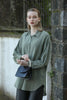 Women's Oversized Button Detail Shirt Top - WST240