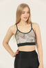 Women's Print Detail Active Wear Sports Bra - WASB9