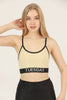 Women's Text Detail Active Wear Sports Bra - WASB11