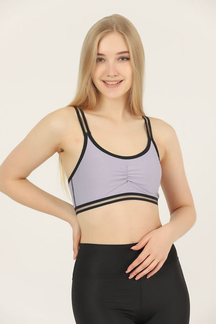 Women's Strap Detail Active Wear Sports Bra - WASB20