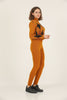 Womens 2 Piece Knitted Contrast Pattern Knit Co Ord Set WTWCD581