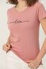 Women's Print Detail Cotton T-Shirt MEPST412