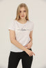 Women's Print Detail Cotton T-Shirt MEPST413