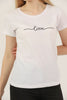 Women's Print Detail Cotton T-Shirt MEPST413