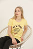 Women's Print Detail Cotton T-Shirt MEPST415