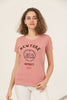 Women's Print Detail Cotton T-Shirt MEPST416