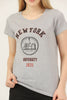 Women's Print Detail Cotton T-Shirt MEPST417