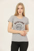 Women's Print Detail Cotton T-Shirt MEPST417