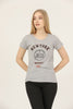 Women's Print Detail Cotton T-Shirt MEPST417