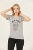 Women's Print Detail Cotton T-Shirt MEPST417