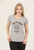 Women's Print Detail Cotton T-Shirt MEPST417