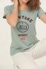 Women's Print Detail Cotton T-Shirt MEPST418