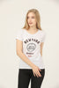 Women's Print Detail Cotton T-Shirt MEPST419