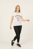 Women's Print Detail Cotton T-Shirt MEPST419