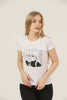 Women's Print Detail Cotton T-Shirt MEPST423