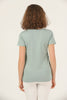 Women's Print Detail Cotton T-Shirt MEPST424