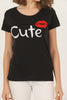 Women's Print Detail Cotton T-Shirt MEPST434