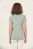 Women's Print Detail Cotton T-Shirt MEPST440