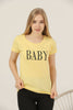 Women's Print Detail Cotton T-Shirt MEPST446
