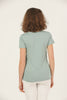 Women's Print Detail Cotton T-Shirt MEPST458