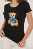 Women's Print Detail Cotton T-Shirt MEPST462