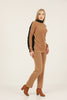 Womens 2 Piece Knitted Contrast Detail Knit Co Ord Set WTWCD583