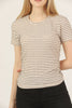 Women's Textured Detail Cotton T-Shirt MEPST464