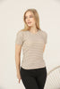 Women's Textured Detail Cotton T-Shirt MEPST464