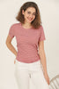 Women's Textured Detail T-Shirt MEPST467