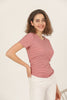 Women's Textured Detail T-Shirt MEPST467