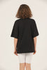 Women's Printed Collar Detail Cotton T-Shirt MEPST474