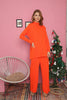 Womens 2 Piece Button Detail Knit Co Ord Set WTWCD588