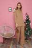 Womens 2 Piece Button Detail Knit Co Ord Set WTWCD589