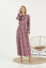 Women's Floral Print Printed Maxi Dress - MWMSD137