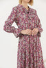 Women's Floral Print Printed Maxi Dress - MWMSD137