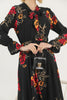 Women's Floral Print Printed Maxi Dress - MWMSD140