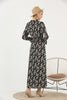 Women's Floral Print Printed Maxi Dress - MWMSD141