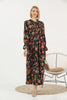 Women's Floral Print Printed Maxi Dress - MWMSD142