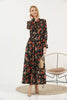 Women's Floral Print Printed Maxi Dress - MWMSD142