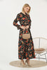 Women's Floral Print Printed Maxi Dress - MWMSD142