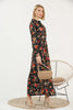 Women's Floral Print Printed Maxi Dress - MWMSD142