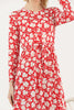 Women's Floral Print Printed Maxi Dress - MWMSD150