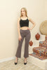 Womens Flared Straight Waist Pants - MEFP3