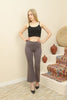 Womens Flared Straight Waist Pants - MEFP3