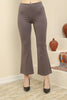 Womens Flared Straight Waist Pants - MEFP3