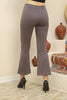 Womens Flared Straight Waist Pants - MEFP3