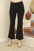 Womens Flared Straight Waist Pants - MEFP5
