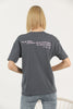 Women's Oversized Printed Detail Cotton T-Shirt MEPST489