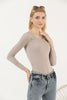 Women's Round Neck Bodysuit - MEWBS3